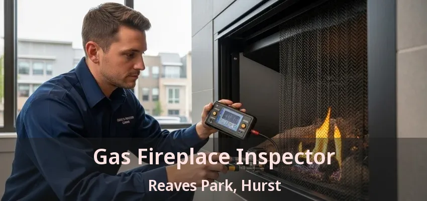 Gas Fireplace Inspector Reaves Park, Hurst - TX