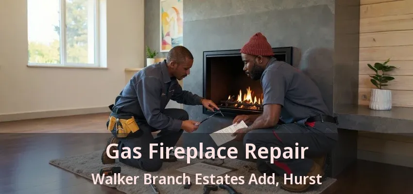 Gas Fireplace Repair Walker Branch Estates Add, Hurst - TX