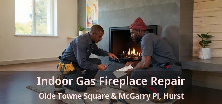 Indoor Gas Fireplace Repair Olde Towne Square & McGarry Pl, Hurst - TX