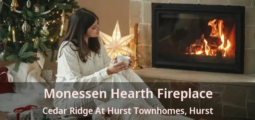 Monessen Hearth Fireplace Cedar Ridge At Hurst Townhomes, Hurst - TX
