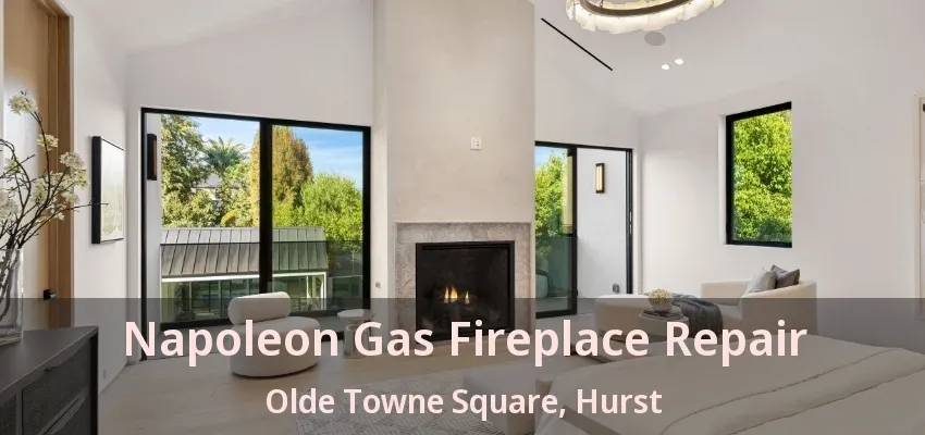 Napoleon Gas Fireplace Repair Olde Towne Square, Hurst - TX