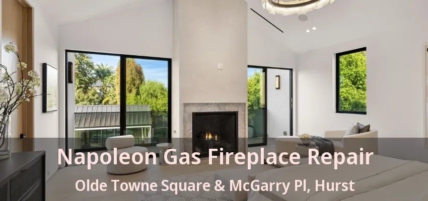 Napoleon Gas Fireplace Repair Olde Towne Square & McGarry Pl, Hurst - TX