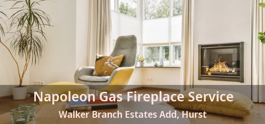 Napoleon Gas Fireplace Service Walker Branch Estates Add, Hurst - TX
