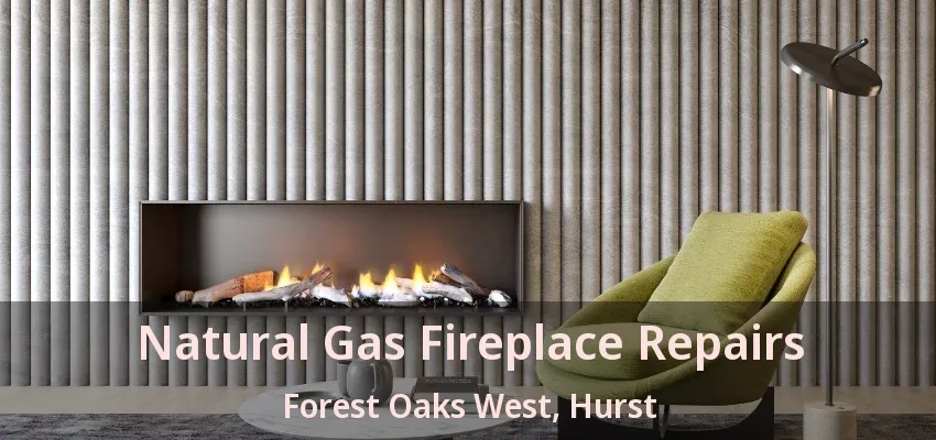 Natural Gas Fireplace Repairs Forest Oaks West, Hurst - TX
