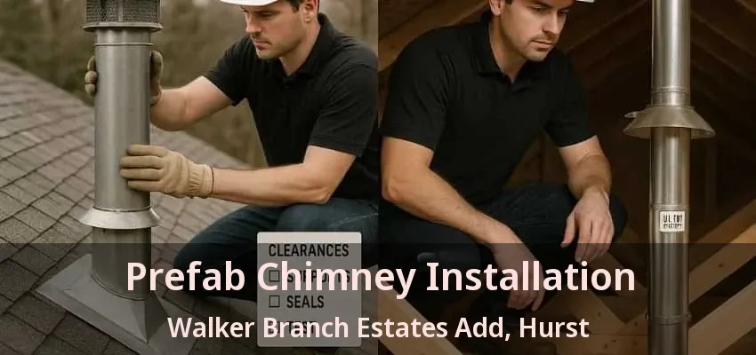 Prefab Chimney Installation Walker Branch Estates Add, Hurst - TX