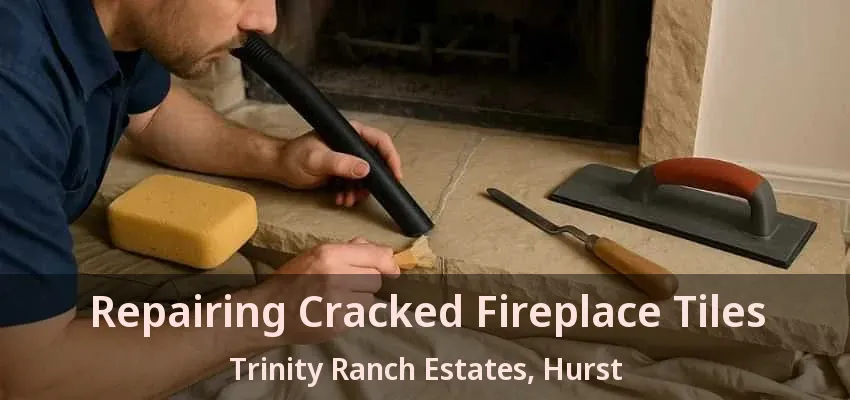 Repairing Cracked Fireplace Tiles Trinity Ranch Estates, Hurst - TX