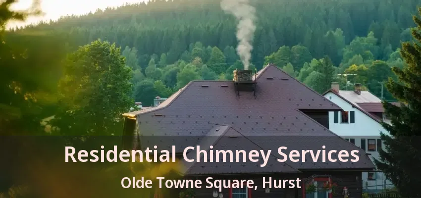 Residential Chimney Services Olde Towne Square, Hurst - TX