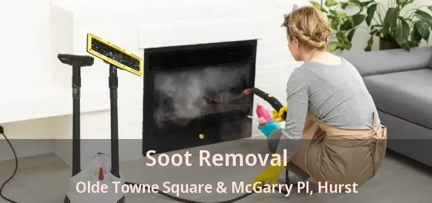 Soot Removal Olde Towne Square & McGarry Pl, Hurst - TX