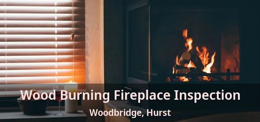 Wood Burning Fireplace Inspection Woodbridge, Hurst - TX