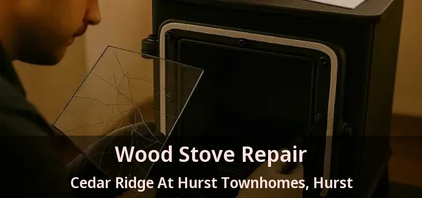 Wood Stove Repair Cedar Ridge At Hurst Townhomes, Hurst - TX