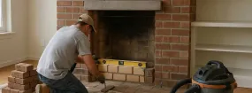 Fireplace Rebuild Reaves Park, Hurst